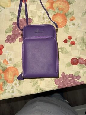 Purple Crossbody Phone Bag